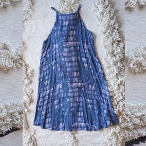 2 {for} 20 ✨ Indigo Dye Boho Halter Sheath Mossimo